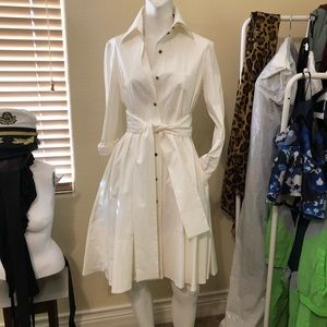 Charles Nolan New York STUNNING full pleated dress  8 🤍